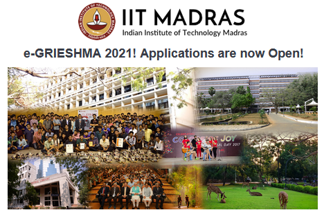 e-GRIESHMA - A Cultural Immersion & Internship Program From IIT Madras