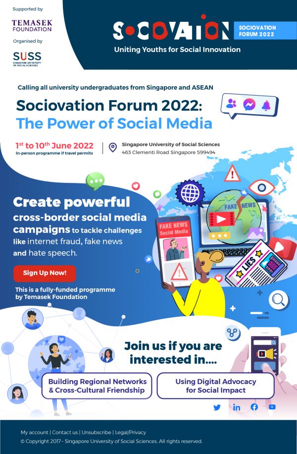 HUST students are invited to join the Sociovation Forum 2022