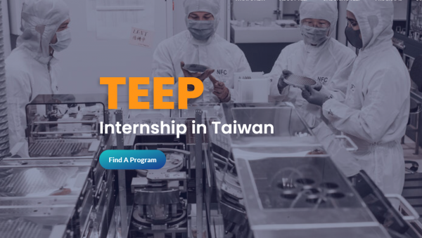Call for application: TEEP internship in Taiwan - Taiwan experience education program