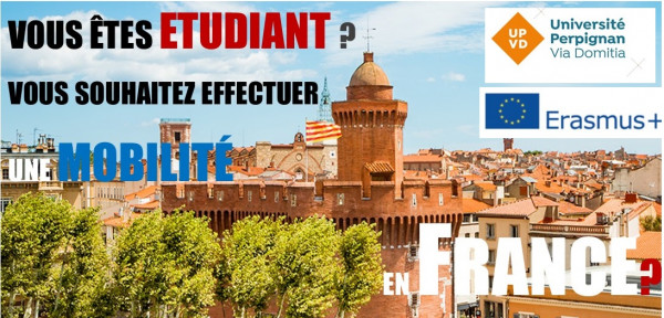 Call For Application - Erasmus+ KA1 Université Perpignan Via Domita (France)