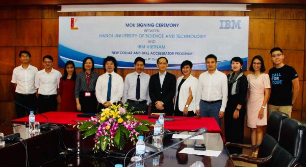 Đưa công nghệ tiên tiến của IBM đến với sinh viên, giảng viên Trường ĐH Bách khoa Hà Nội