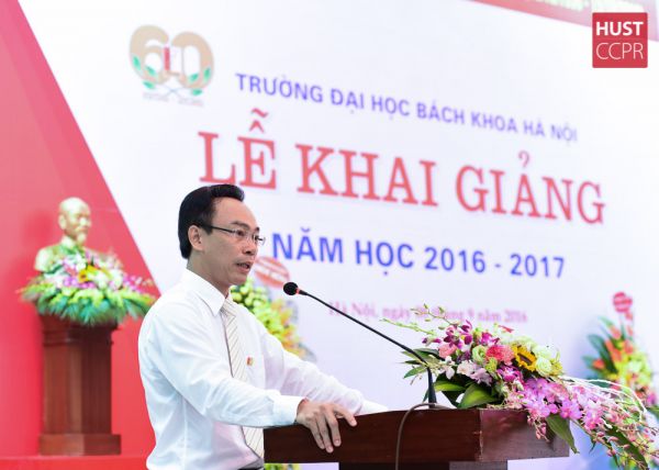 Phát biểu chào mừng năm học mới của Hiệu trưởng Trường ĐHBK Hà Nội