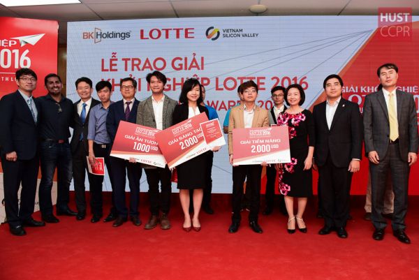 Ấn tượng trao giải Khởi nghiệp LOTTE Startup Award 2016