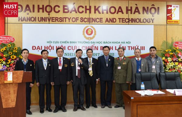 Đại hội Hội Cựu chiến binh Trường ĐHBK Hà Nội lần thứ III nhiệm kỳ (2017-2022)