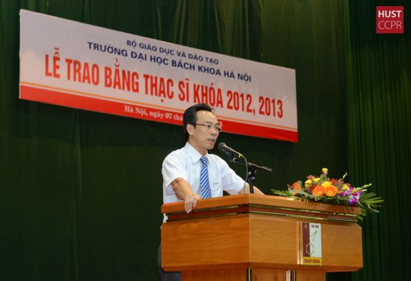 Lễ trao bằng thạc sỹ khóa 2012, 2013