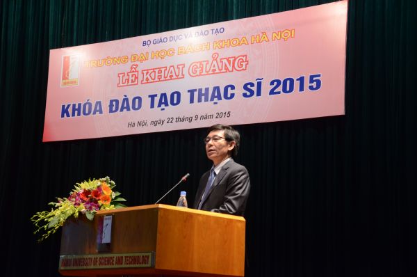 Lễ khai giảng cao học khóa 2015B