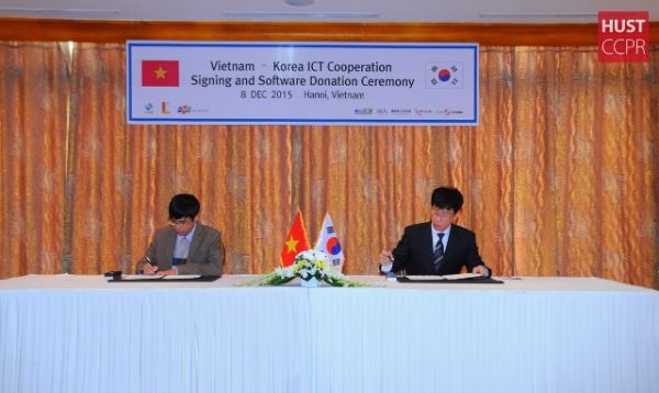 ĐHBK Hà Nội và DIA Hàn Quốc ký kết hợp tác tài trợ thiết bị phần mềm 