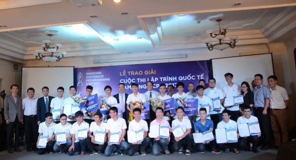 Sinh viên Bách khoa giành giải cao tại Cuộc thi lập trình quốc tế Samsung – SCPC 2017
