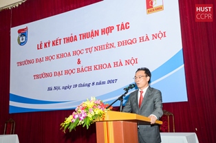 Bước phát triển mới trong quan hệ giữa ĐH Bách khoa Hà Nội và ĐH Khoa học Tự nhiên – ĐHQG Hà Nội