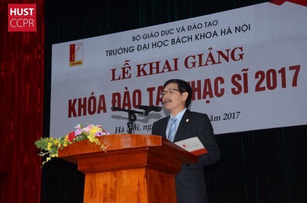 Lễ khai giảng khóa đào tạo thạc sĩ đợt 2 năm 2017