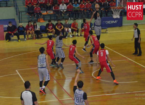Giải bóng rổ cán bộ và nam sinh viên các trường đại học, học viện và cao đẳng khu vực Hà Nội năm 2017