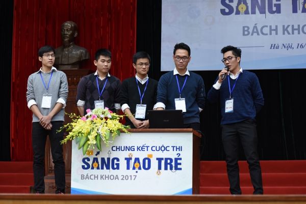 Sáng tạo trẻ Bách khoa 2017: Hành trình của sáng tạo và đam mê