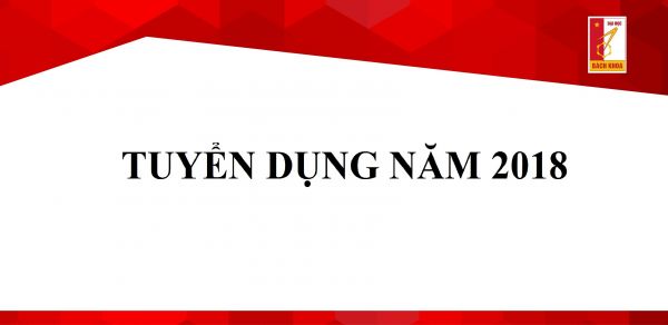 Thông báo tuyển dụng năm 2018