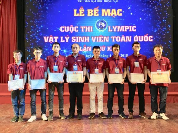 Trường ĐHBK Hà Nội bảo vệ thành công giải Đặc biệt kỳ thi Olympic Vật lý sinh viên toàn quốc lần thứ XXI