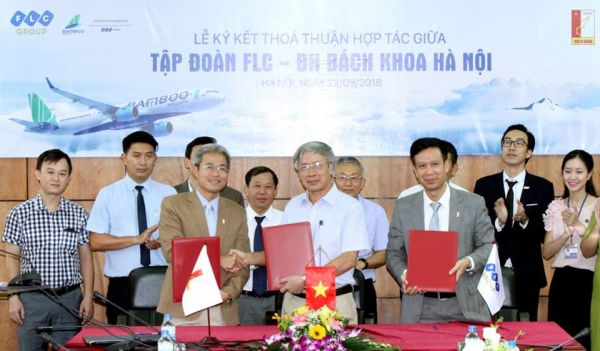 Trường ĐHBK Hà Nội đặt viên gạch đầu tiên trong hợp tác với Hãng hàng không Bamboo Airways