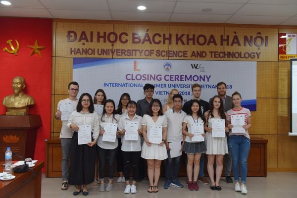 Lễ bế giảng khóa học hè ISU Việt Nam 2018