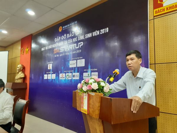 Trường ĐH Bách khoa Hà Nội đăng cai tổ chức SV – STARTUP 2019