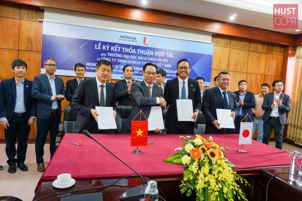 HUST signed MOU with Hitachi System Vietnam Company Limited