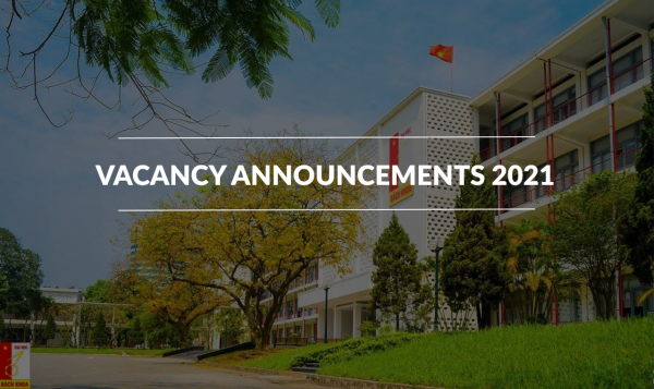 Vacancy announcements 2021