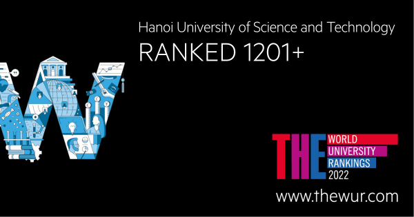 Trường Đại học Bách khoa Hà Nội tiếp tục lọt vào bảng xếp hạng THE WUR năm 2022