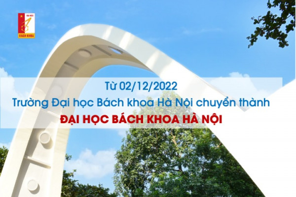 Thông cáo báo chí: Về việc chuyển Trường Đại học Bách khoa Hà Nội thành Đại học Bách khoa Hà Nội