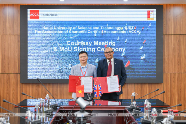 HUST collaborates with ACCA for Professional Certification in Accounting and Management