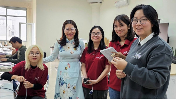 Underground soil moisture sensors “make in Vietnam” by Humans of HUST