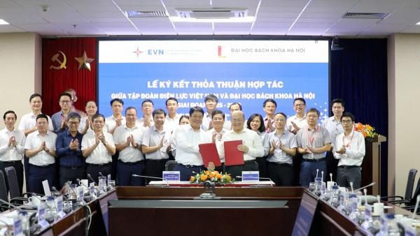EVN và Đại học Bách khoa Hà Nội ký kết thỏa thuận hợp tác giai đoạn 2025–2030