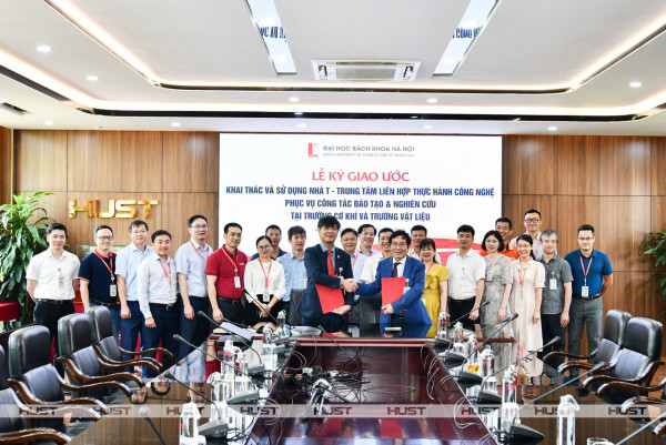 Khai thác CSVC hiện đại nhà T cho đào tạo, NCKH tại Trường Cơ khí và Trường Vật liệu