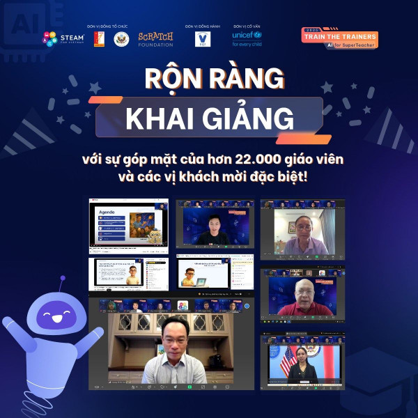 Khai giảng AI for SuperTeacher