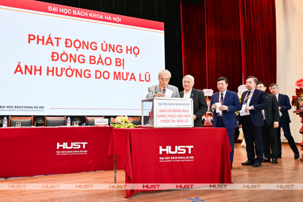 Đại hội Công đoàn ĐHBK Hà Nội lần thứ XXXV, nhiệm kỳ 2025 - 2030 phát động ủng hộ đồng bào miền Trung, Tây Nguyên chịu ảnh hưởng thiên tai, lũ lụt (26/11)
