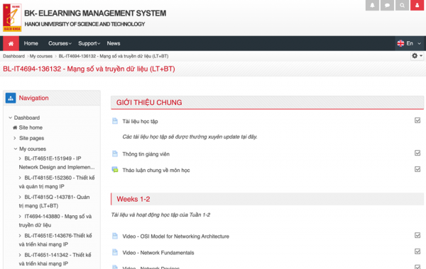 The DIGITAL MOVE Project Supports the Development of Blended Learning Courses at Hanoi University of Science and Technology (HUST)