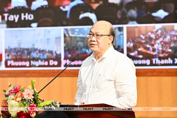 PGS. Huỳnh Quyết Thắng - Phó Bí thư Đảng bộ, Giám đốc ĐHBK Hà Nội, thành viên Hội đồng tư vấn chính sách của Thủ tướng Chính phủ - đã trình bày chương trình hành động khi tham gia ứng cử đại biểu Quốc hội khóa XVI (nhiệm kỳ 2026 - 2031)