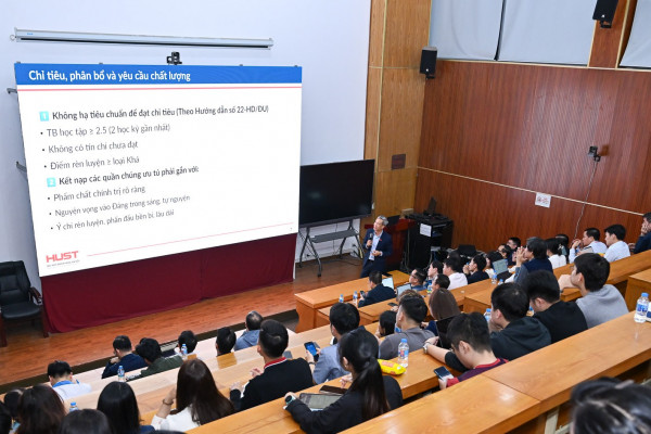 Đại học Bách khoa Hà Nội triển khai công tác phát triển Đảng viên năm 2026