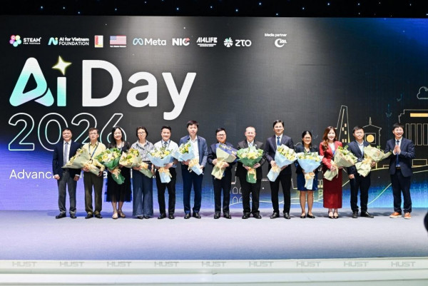 AI DAY 2026: Hanoi University of Science and Technology Accompanies the Country in Advancing in the AI Era