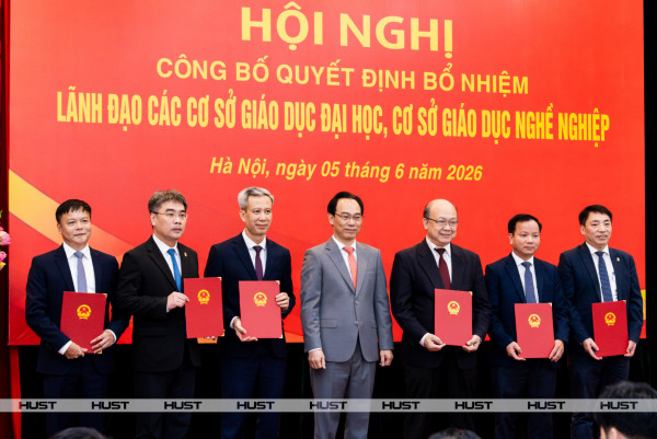 Bộ GD&ĐT công bố loạt quyết định bổ nhiệm lãnh đạo cơ sở GD đại học, GD nghề nghiệp trực thuộc