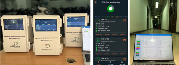 Hệ thống đa cảm biến kết hợp IoT nhằm giám sát hỗn hợp khí độc