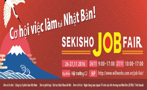Sekisho Job Fair – Cơ hội việc làm tại Nhật bản