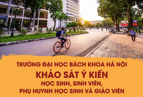 Khảo sát ý kiến học sinh, sinh viên, PHHS và giáo viên