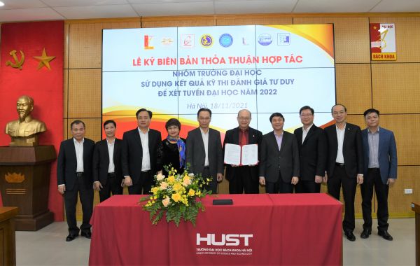 Nhóm trường đại học sử dụng kết quả kỳ thi đánh giá tư duy do Bách khoa Hà Nội chủ trì để xét tuyển đại học năm 2022