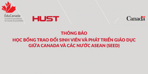 Học bổng trao đổi sinh viên và phát triển giáo dục giữa Canada và các nước Asean (SEED)