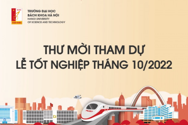 Thư mời tham dự lễ tốt nghiệp đợt 2021.2A và 2021.2B