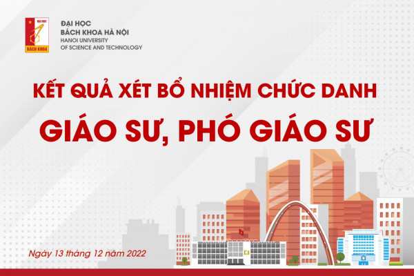 Kết quả xét bổ nhiệm chức danh giáo sư, phó giáo sư năm 2022