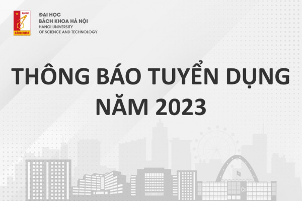 THÔNG BÁO TUYỂN DỤNG NĂM 2023