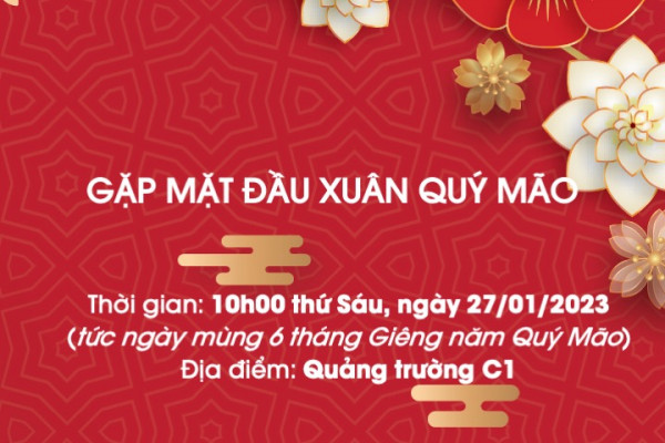 Gặp mặt đầu Xuân Quý Mão 2023