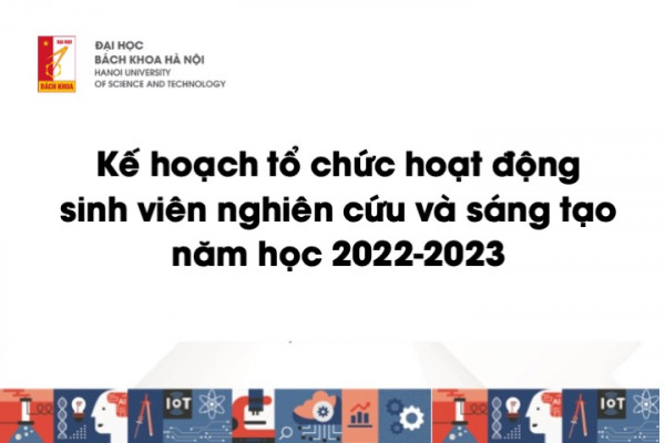 Kế hoạch tổ chức hoạt động sinh viên nghiên cứu và sáng tạo năm học 2022-2023