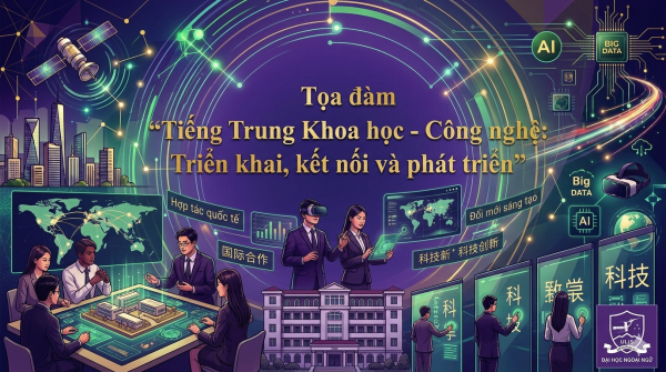 Tọa đàm “Tiếng Trung Khoa học - Công nghệ: Triển khai, kết nối và phát triển”