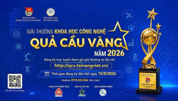 Phát động Giải thưởng Khoa học Công nghệ Quả cầu vàng năm 2026