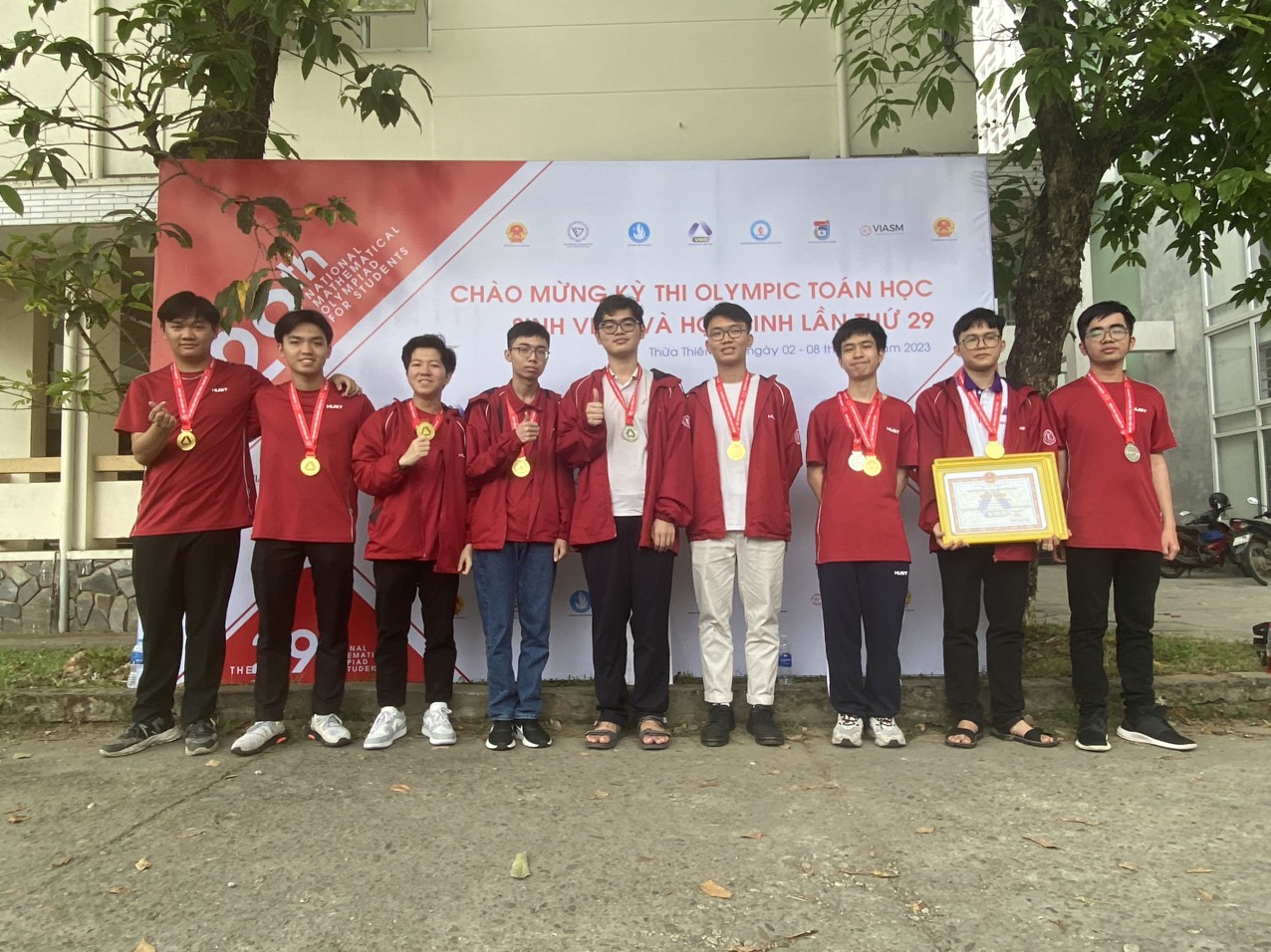 Đại học Bách khoa Hà Nội đạt giải Nhất toàn đoàn Kỳ thi Olympic Toán học toàn quốc năm 2023