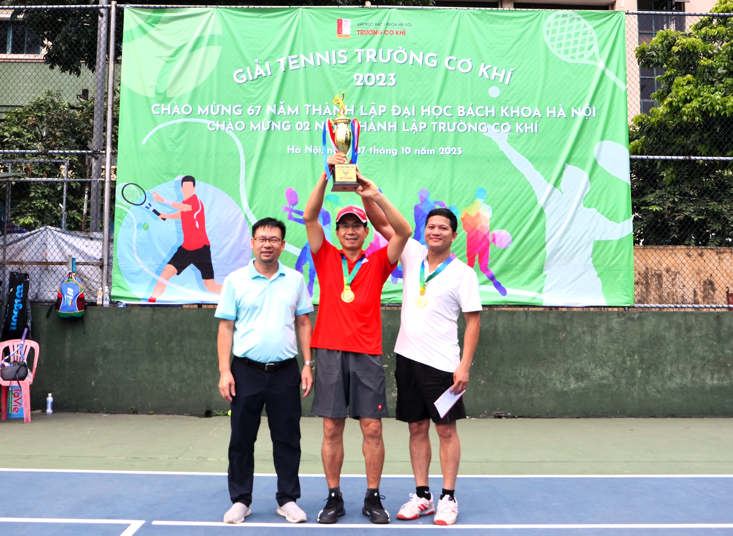 Giải Tennis cán bộ Trường Cơ khí 2023